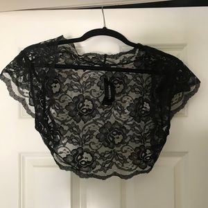 express black lace shrug